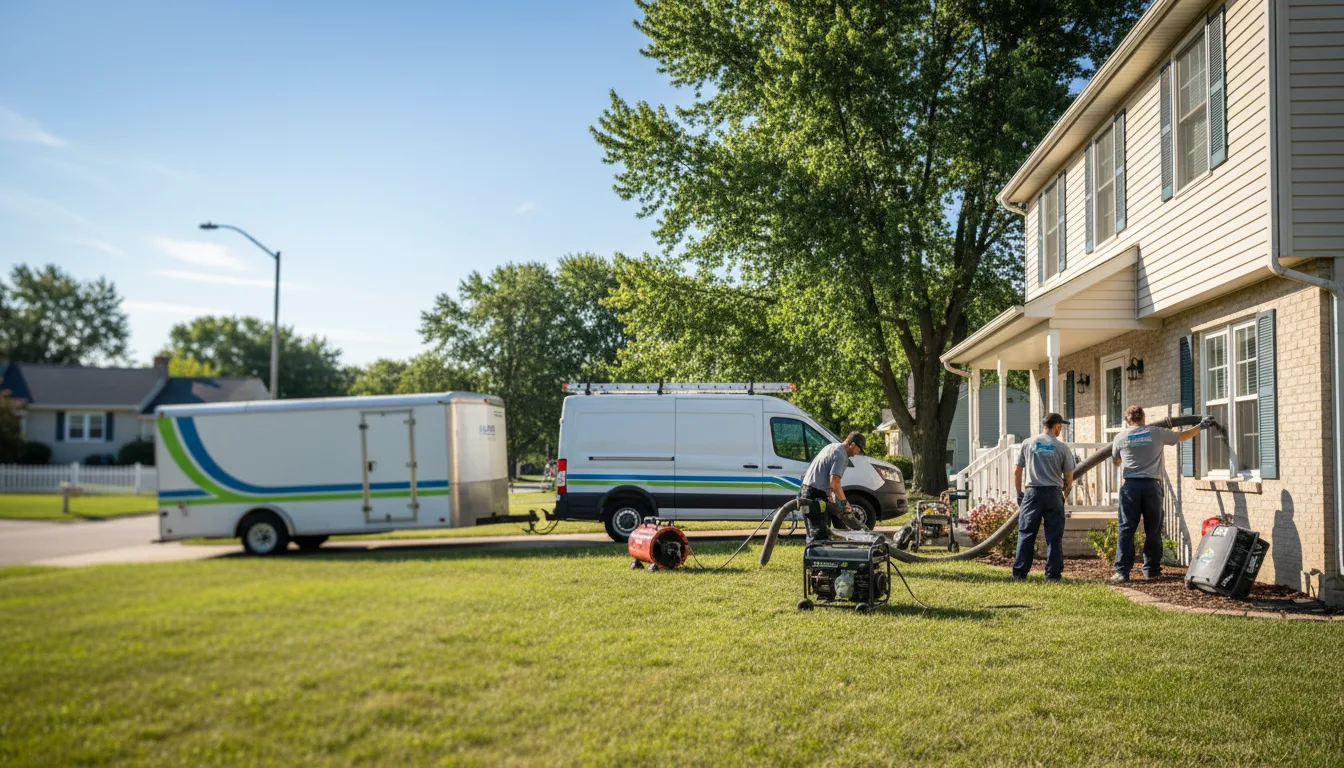 Flooded Basement Restoration And Cleanup With Repair in Pipestone, MN near me